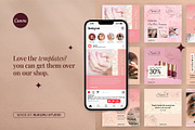 Nail Salon Instagram Post Template, a Social Media Template by prajapixels (Thumbnail 6 of 6)