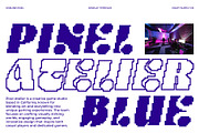 Vorline Pixel, a Sans Serif Font by Craft Supply Co. (Thumbnail 6 of 8)