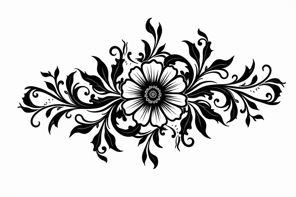 Ornamental Floral Vector Pack, an Illustration by Designer_Momina (Photo 6 of 21)
