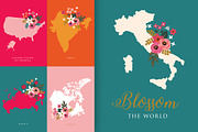 Blossom the World, an Illustration by Werlang Paper (Thumbnail 1 of 7)