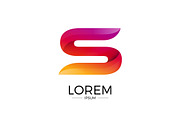 S Alphabet Abstract letter logo, a Branding & Logo Template by Woo Graphics (Thumbnail 2 of 2)