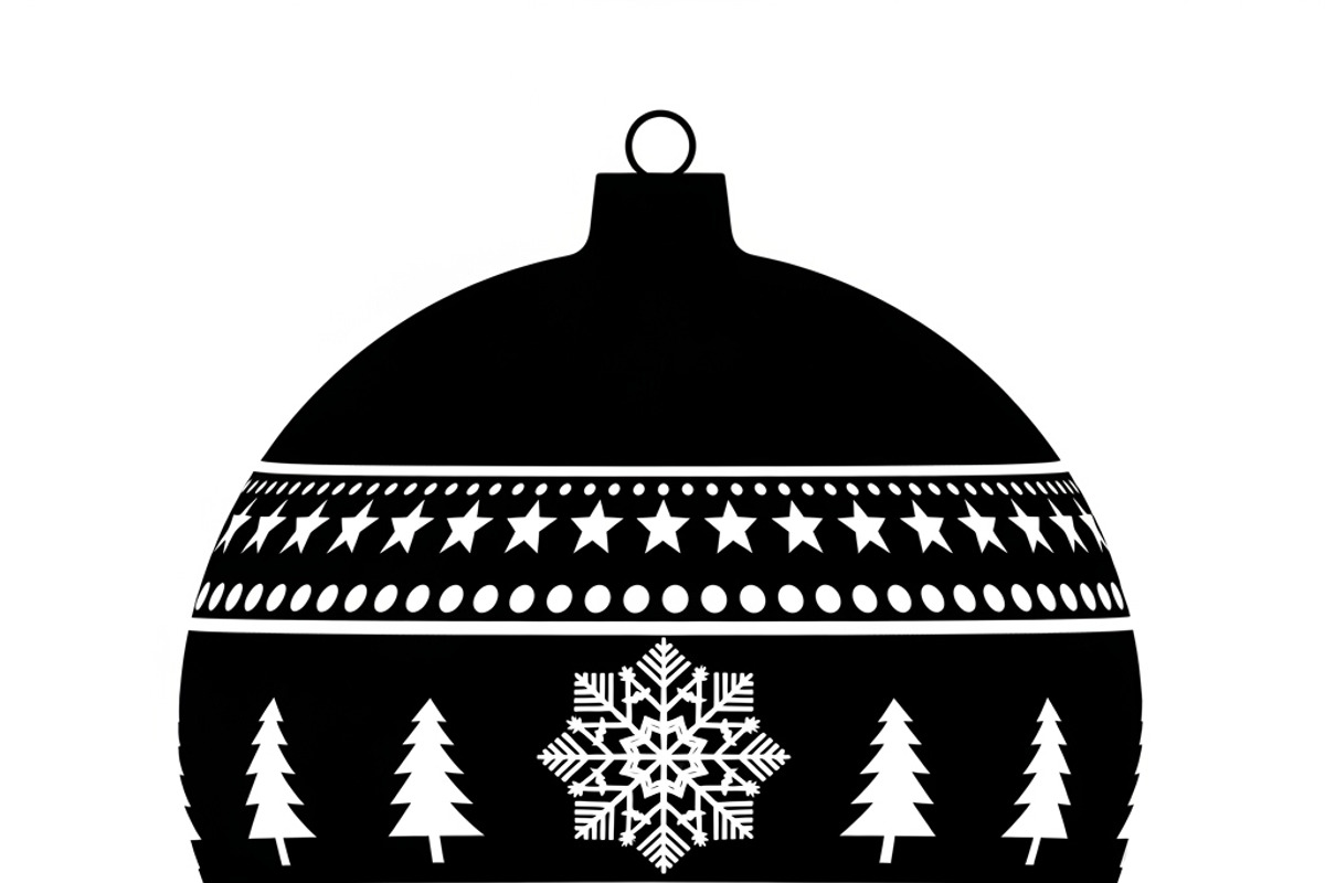 Christmas Ornament Set, an Illustration by BIPLOB EXPERT (Photo 6 of 21)
