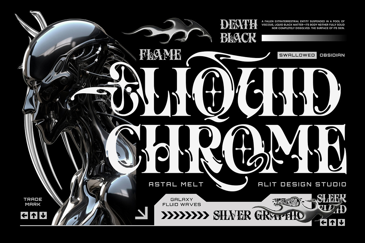 Astral Melt Typeface, a Serif Font by alit design (Photo 5 of 20)