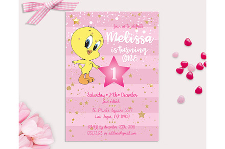 Duck Tweety Kids First Birthday
