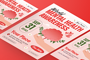 Mental Health Awareness Flyer Set, a Flyer Template by Annora Studio (Thumbnail 3 of 6)