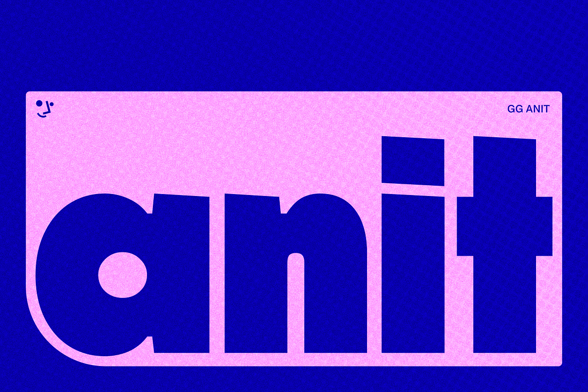 GG Anit – Variable, a Sans Serif Font by GG Design (Photo 1 of 7)