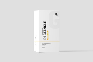 Rectangle Box Packaging Mockup