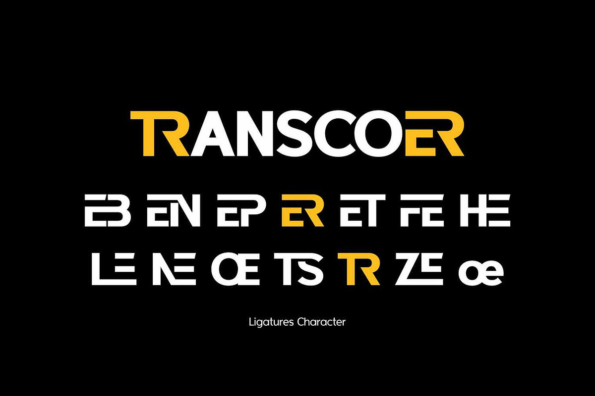 Universal - Technological Font, a Sans Serif Font by Luna Shop (Photo 10 of 16)