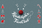 Hello Christmas + icon set, a Script Font by Zetafonts (Thumbnail 2 of 8)