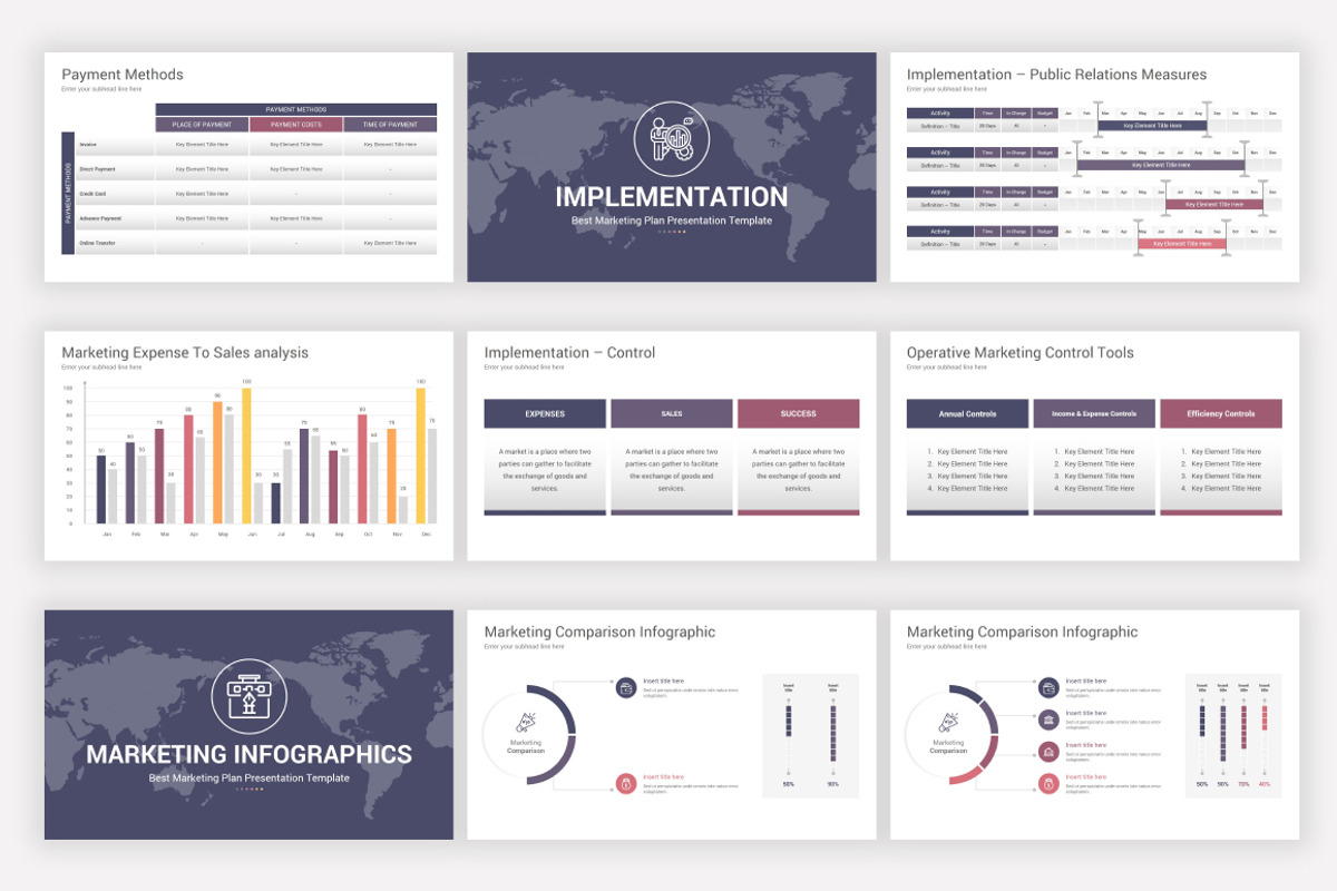 Comprehensive PowerPoint Bundle, a Presentation Template by SlideOne (Photo 21 of 81)
