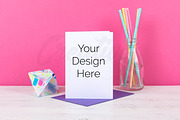 Birthday Brights A6 Card Bundle, a Print Template by Creatives STOCK (Thumbnail 4 of 7)