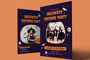 Halloween Costume Party Flyer, a Flyer Template by Attype (Thumbnail 3 of 4)