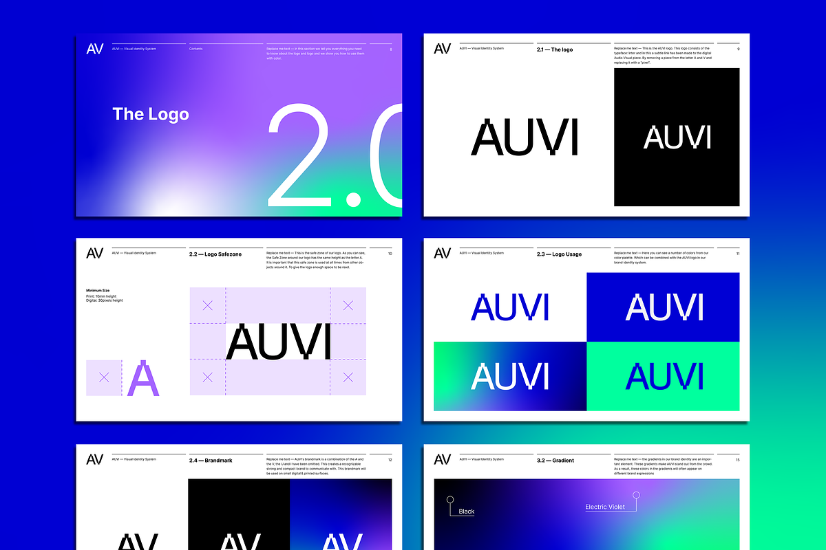 Absolute | Brand Guidelines Template, a Presentation Template by Typefool's Shop (Photo 10 of 13)