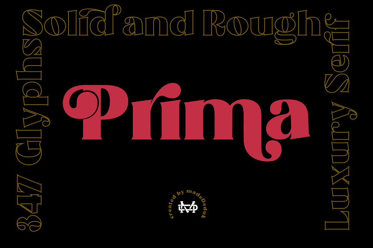 Prima - Luxury Typeface