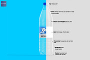 Plastic transparent bottle mockup, a Cups & Container Mockup by GraphicVil (Thumbnail 3 of 9)