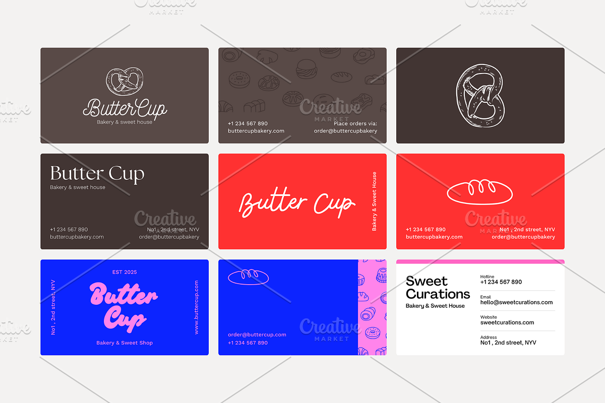 74 Business Card Canva Templates, a Branding & Logo Template by Nimart (Photo 6 of 18)