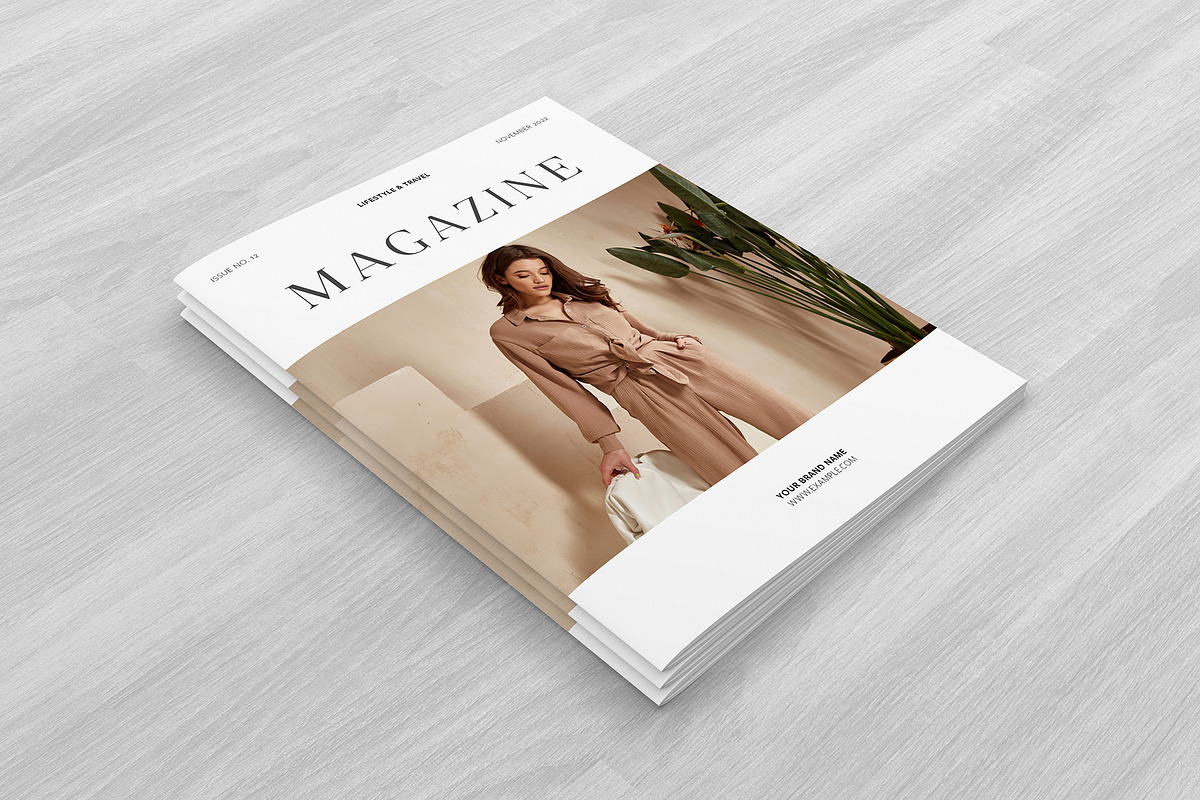 Magazine / Brochure Mockup, a Print Template by Petr Stránský (Photo 2 of 3)