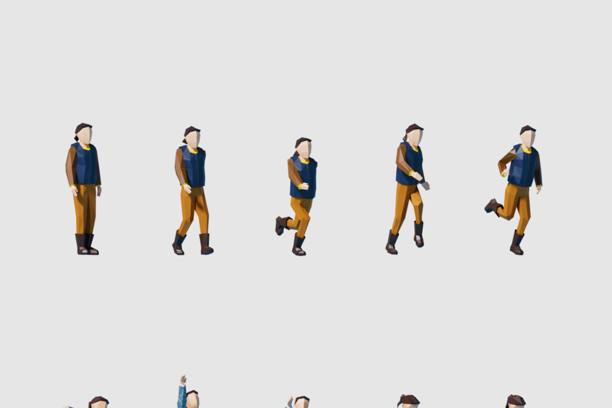 Autumn People, a Characters & Person 3D Model by Studio Ochi (Photo 5 of 12)