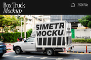 Truck Mockup, an Advertising Mockup by Simetrica Labs (Thumbnail 1 of 3)