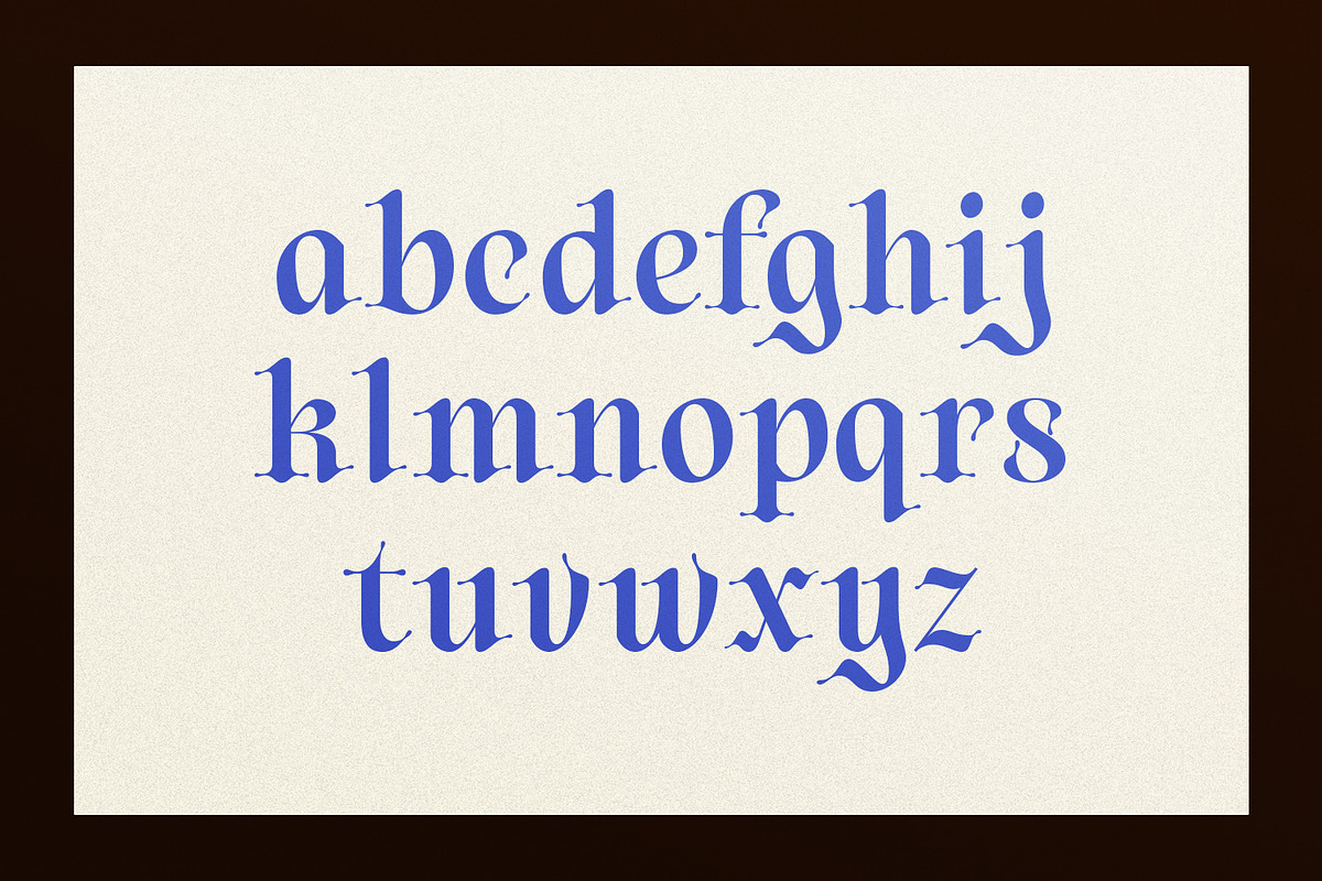 Diences Display Blackletter Font, a Blackletter Font by Typetemp Studio (Photo 3 of 19)