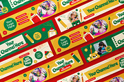 Green Yellow Quirky Youtube Cover, a Social Media Template by graphicook (Thumbnail 3 of 3)
