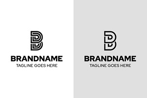 Letters BD or DB Monogram Logo, a Branding & Logo Template by Pray Art Design Studio