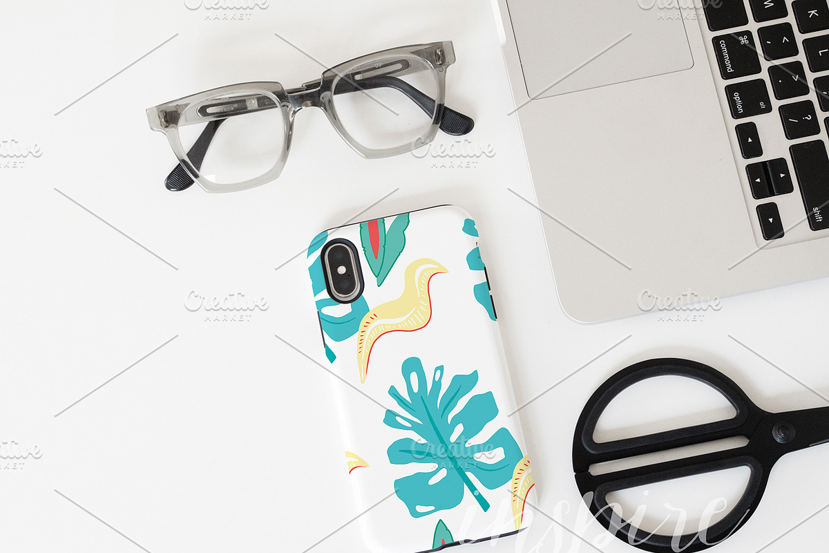 iPhone X Case Styled Scene Mockup, a Product Mockup by Inspire Mockups (Photo 2 of 2)
