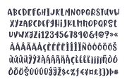 Hello Spring Font, a Sans Serif Font by Denise Chandler (Thumbnail 7 of 8)