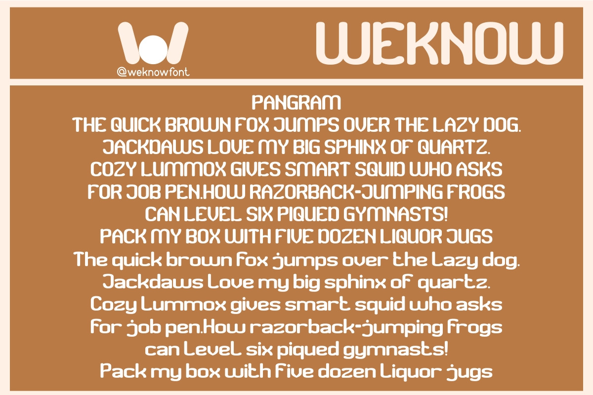Road Runner font, a Sans Serif Font by weknow (Photo 8 of 8)