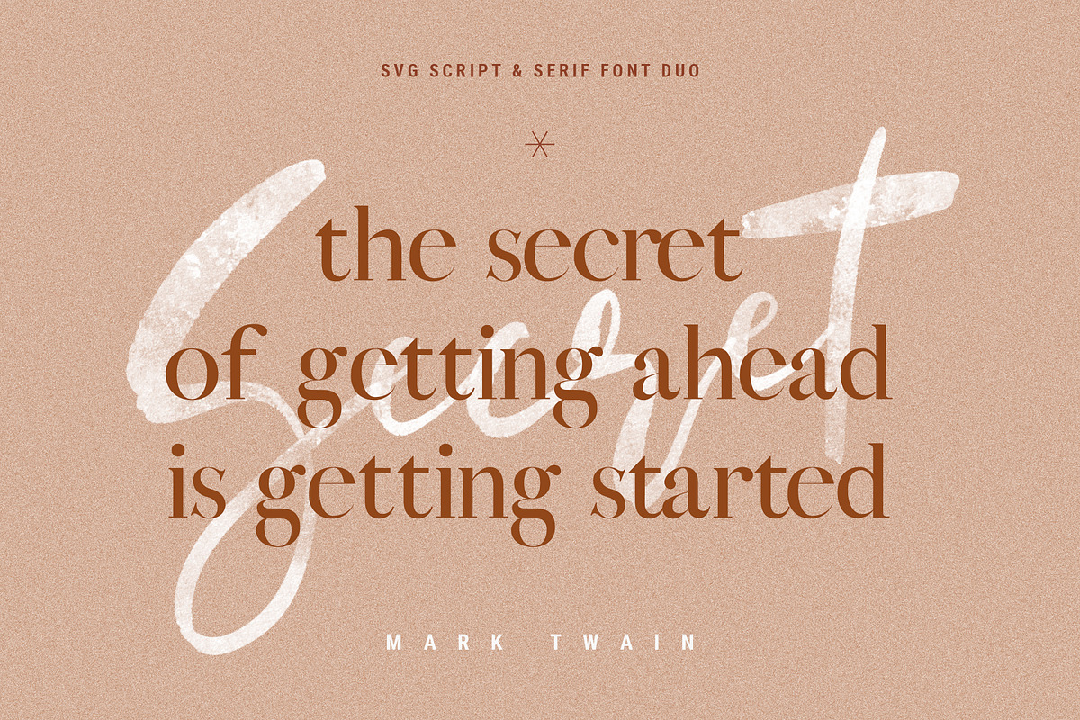 January Love - SVG Font Duo Pack preview 5
