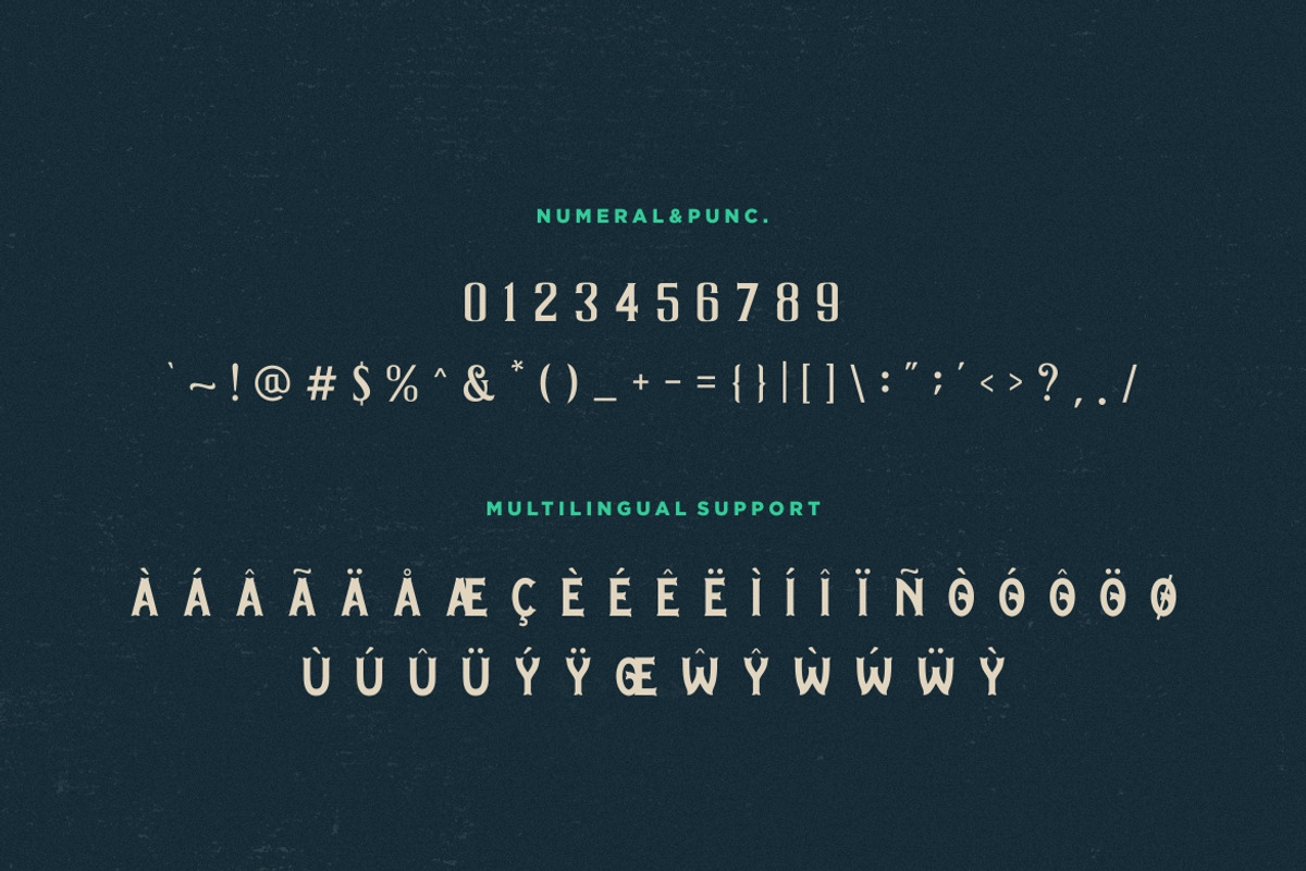 Graphite - Vintage Decorative Font, a Font by HansCo Studio (Photo 8 of 11)