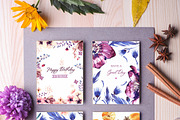 Watercolor Flowers Pack, an Illustration by 2dsight (Thumbnail 2 of 5)