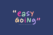 Easy Going • A Quote Font, a Script Font by azetypestudios.com (Thumbnail 8 of 8)