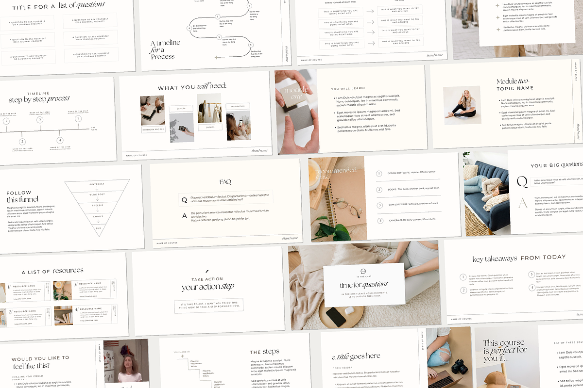 Webinar Masterclass Course Slideshow, a Presentation Template by Tabitha Emma (Photo 6 of 9)