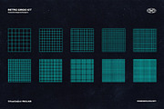 Retro Grids, an Object Graphic by Indieground Design Inc. (Thumbnail 10 of 17)