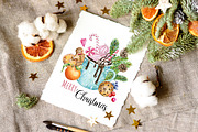 Watercolor Christmas Gingerbreads, a Food Illustration by SimpleWishesArt (Thumbnail 4 of 11)