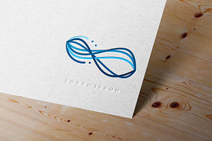 Line Abstract Logo Design