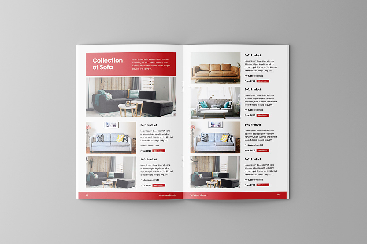 Furniture Catalog, a Brochure Template by afsar.hossain (Photo 2 of 6)