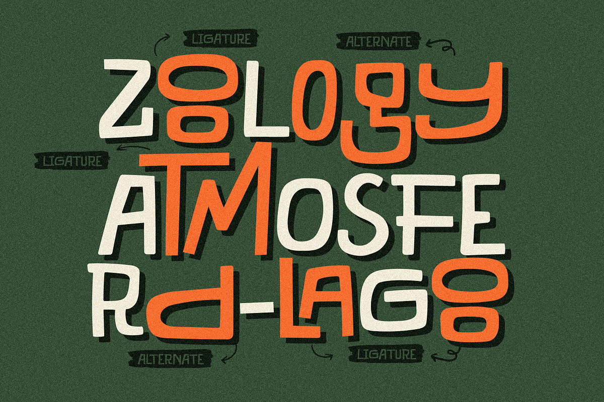 Pola Perca - Playful Tiki Font, a Sans Serif Font by Invasi Studio (Photo 9 of 10)