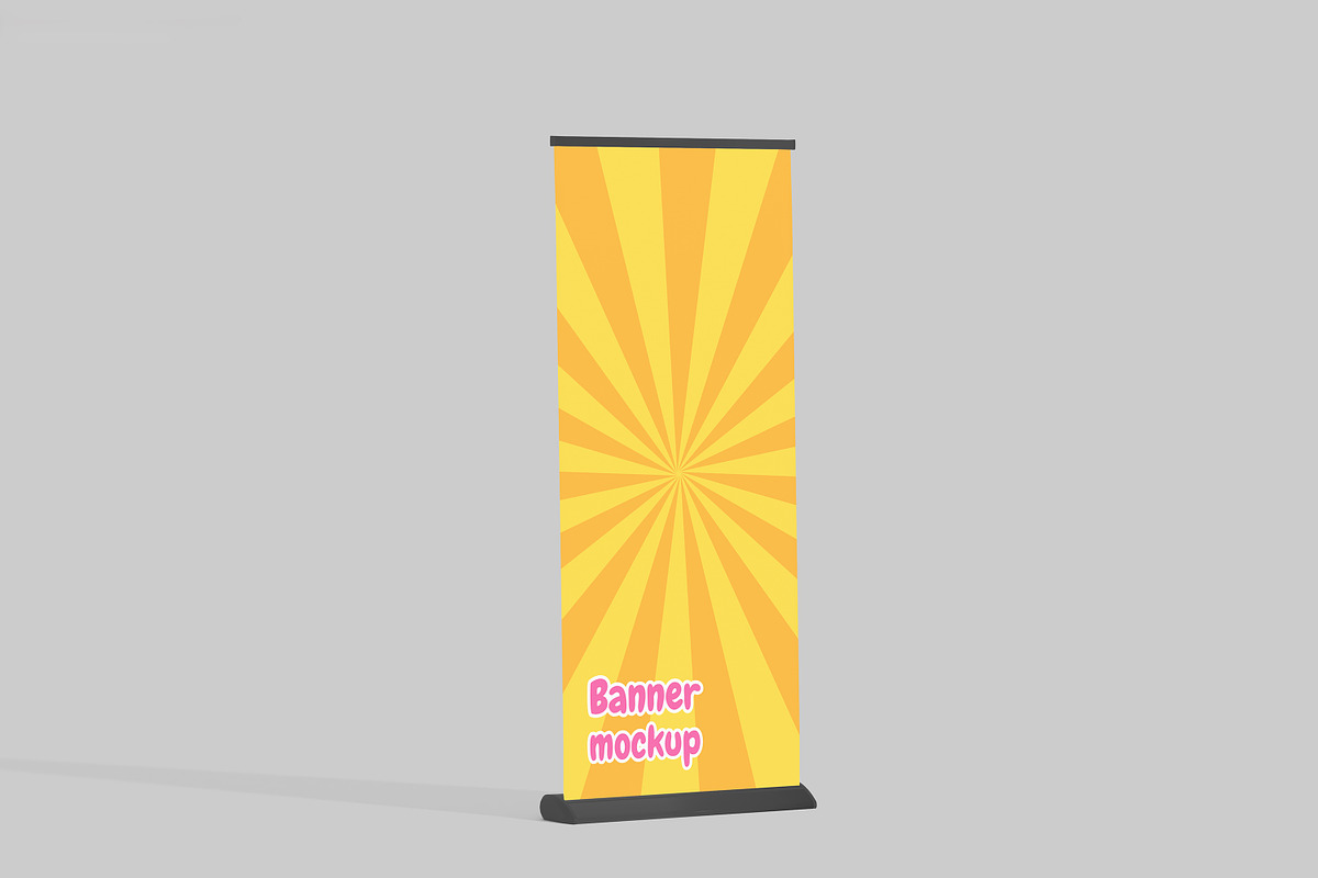BANNER MOCKUP, an Advertising Mockup by safrizalstudio (Photo 3 of 4)