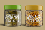 Pickle Sauce Honey Glass Jar Mockup, a Cups & Container Mockup by Digitalphaser (Thumbnail 3 of 8)