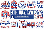 4th of July Retro SVG Bundle Design, an Object Graphic by Creative Arslan (Thumbnail 1 of 5)