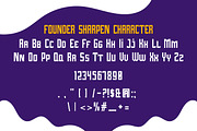 Founder Sharpen Modern Sport Display, a Blackletter Font by IHDSTD (Thumbnail 6 of 8)