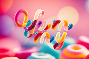 Yummy Candy - Color Bitmap Font, a Symbol Font by Gleb Guralnyk (Thumbnail 2 of 5)