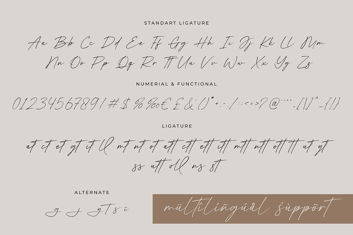 Hollins Modern Handwritten Font, a Handwritten Font by RantautypeStudio (Photo 9 of 11)