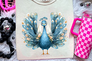 Wedding Peacock Clipart, an Illustration by CreationArt (Thumbnail 8 of 9)
