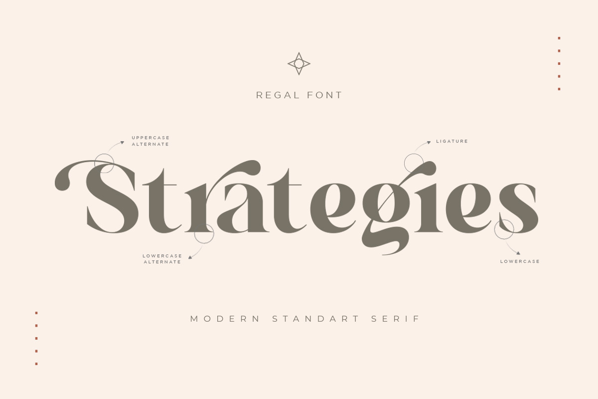 Regal - Curving Stylish Font, a Serif Font by The_Type (Photo 2 of 12)