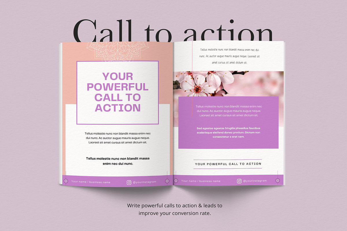 Coach Ebook Template for Canva, a Magazine Template by Sakura Digitals (Photo 7 of 7)