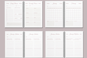 My Life Planner Design Template