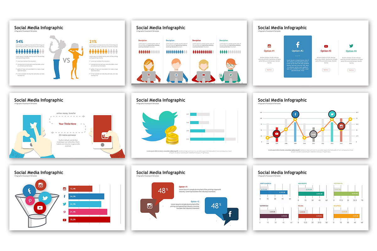 Social Media Presentation Asset, a Presentation Template by Digitcase x Wealthwells (Photo 3 of 4)